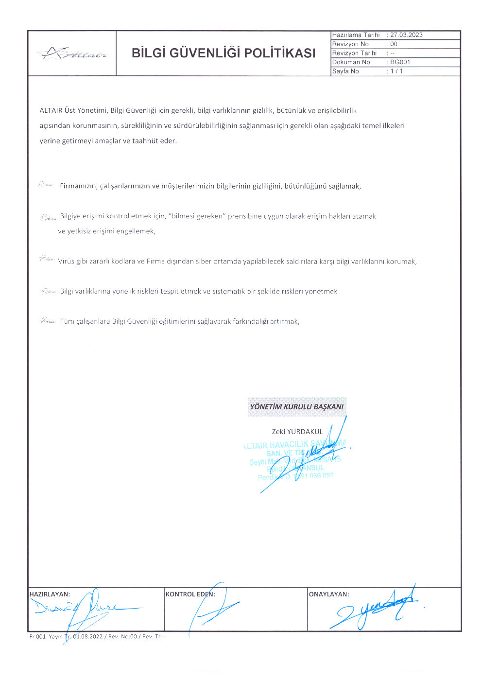 Information Security Policy